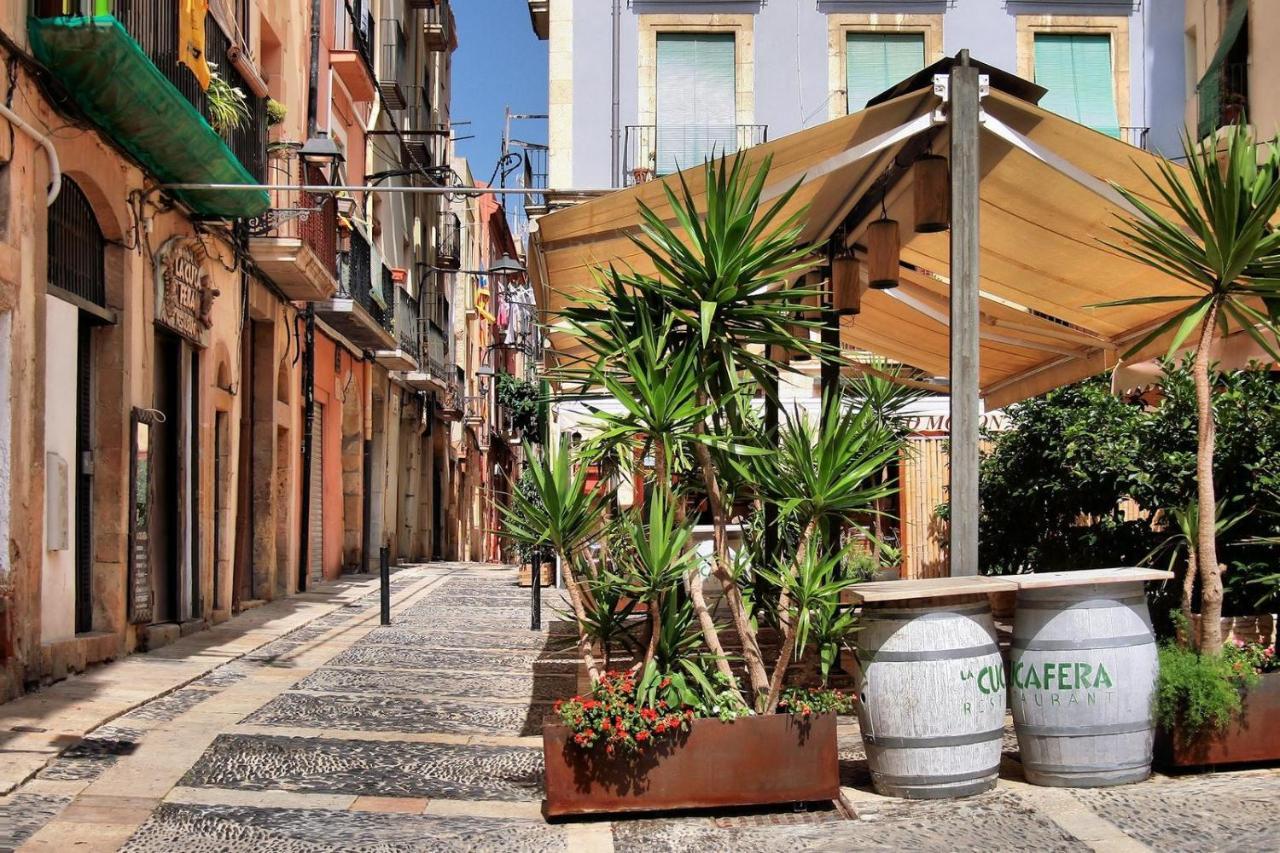 Petra Apartments -Old City With Terrace And Barbecue- Tarragona Dış mekan fotoğraf