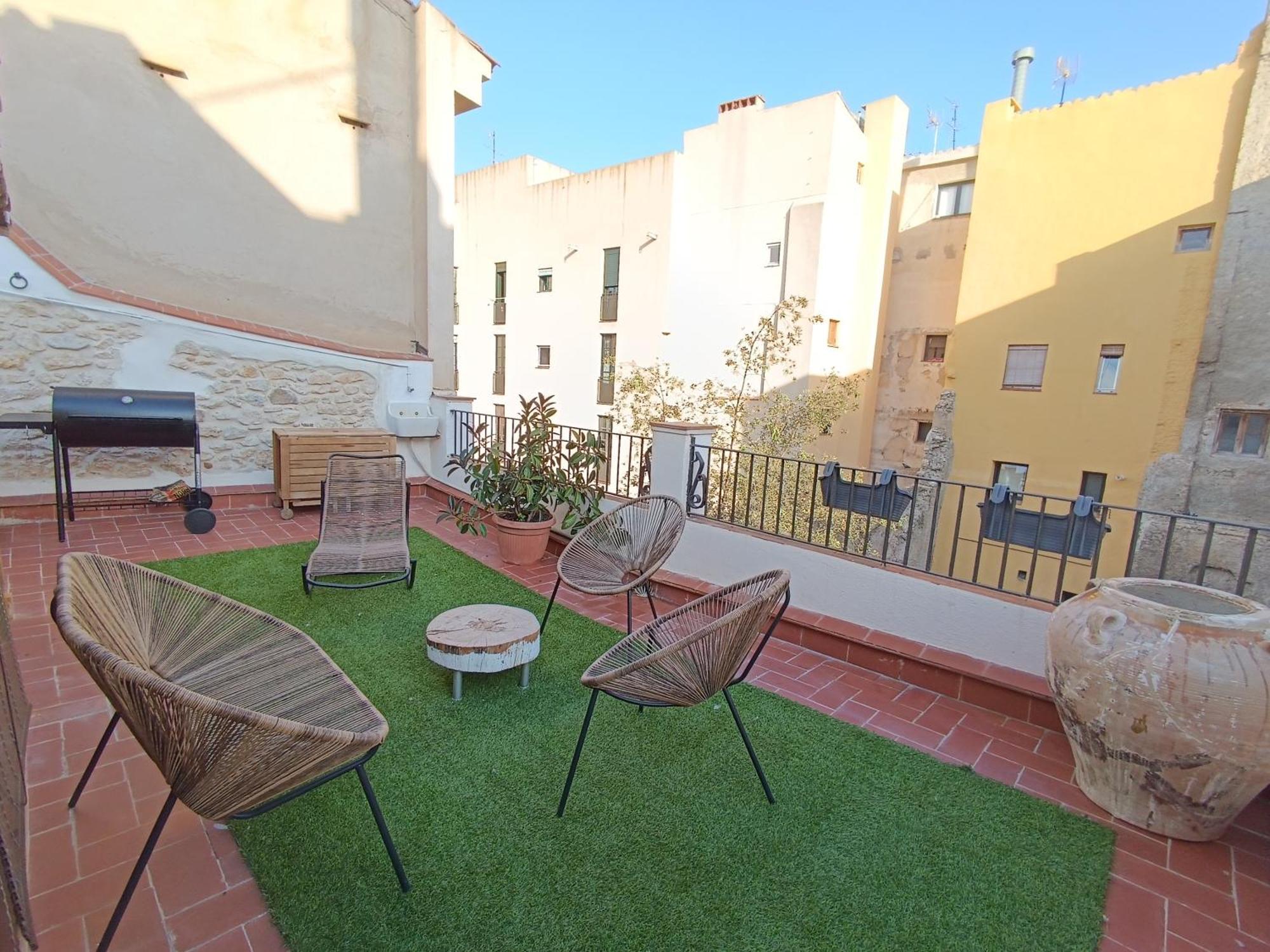 Petra Apartments -Old City With Terrace And Barbecue- Tarragona Dış mekan fotoğraf