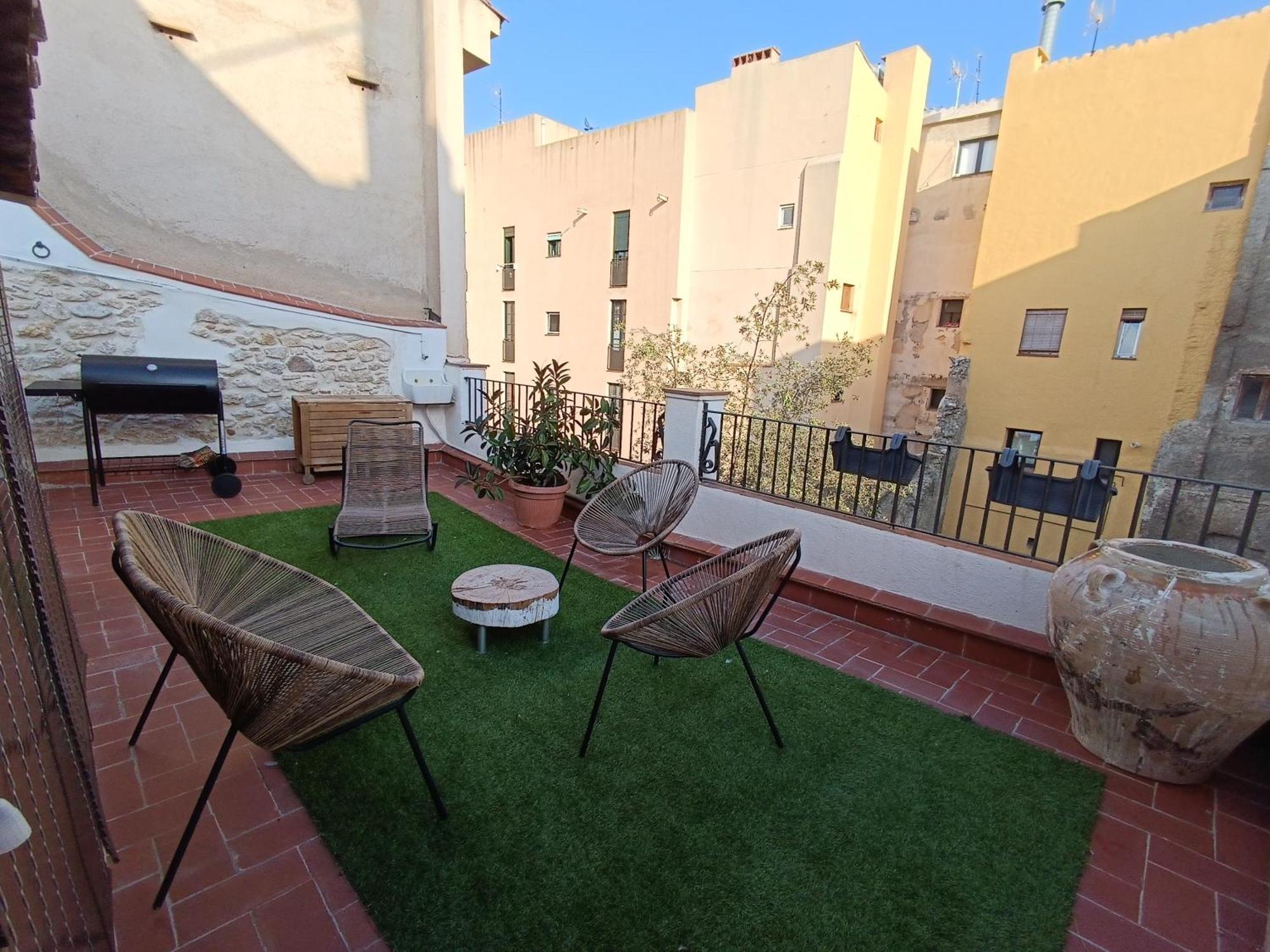 Petra Apartments -Old City With Terrace And Barbecue- Tarragona Dış mekan fotoğraf